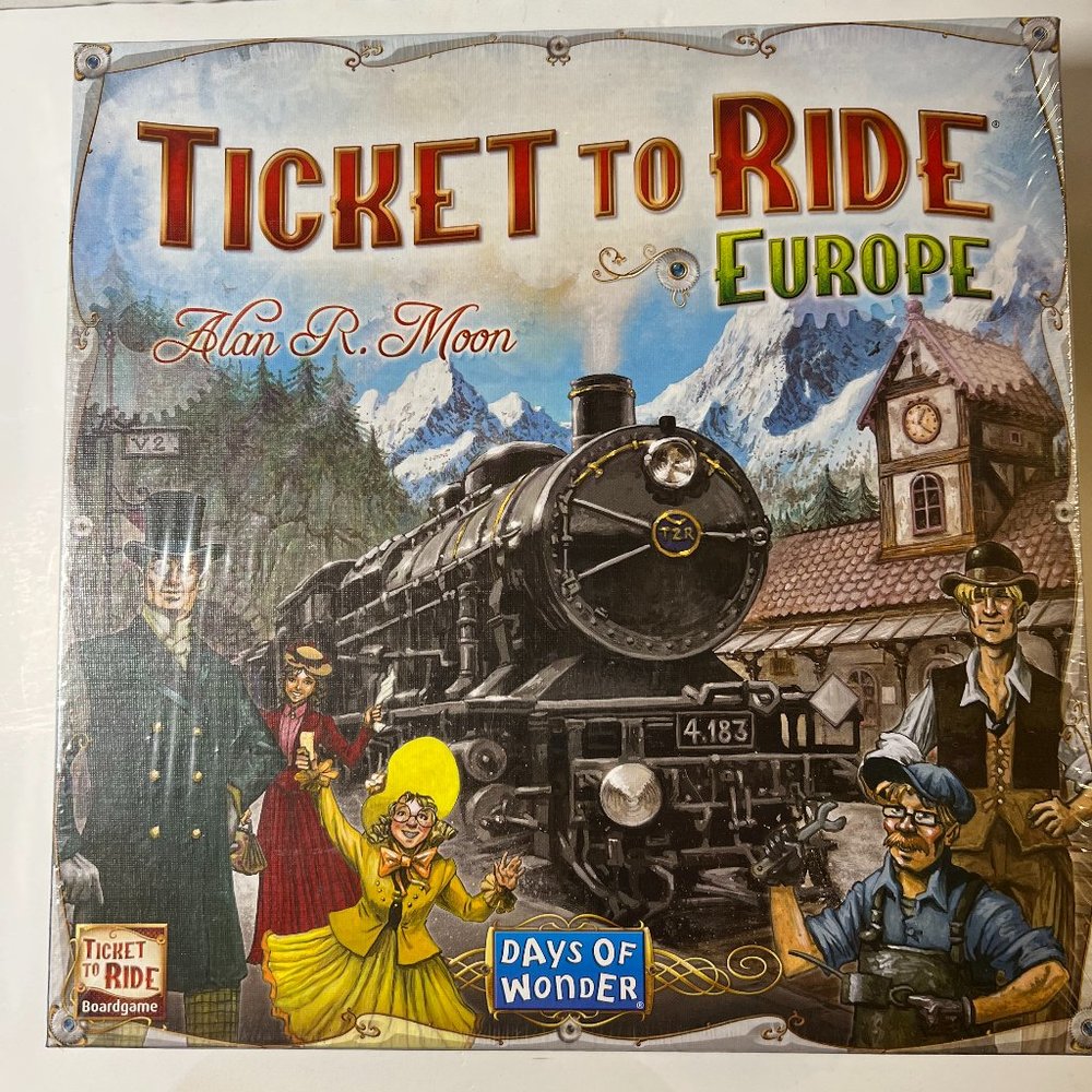 Ticket To Ride 'Europe' - New, Sealed
